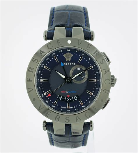 Versace V Race, Men's, GMT, Alarm, Ref no 29G98D282, 